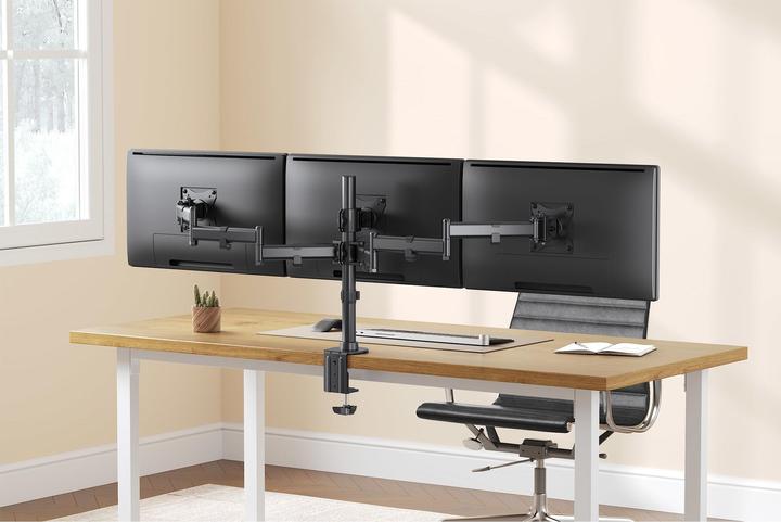 Image du produit InLine Bureau pour 3 écrans 13" - 27" (23104B) (Tables, 27")