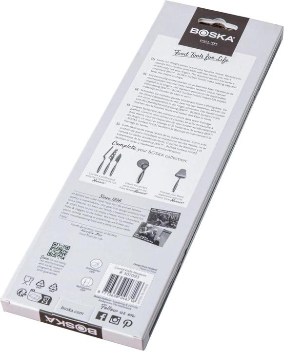 Actual product image Boska Cheese knife Comté Monaco+ No.7 silver stainless steel 290x80x10mm (29 cm)