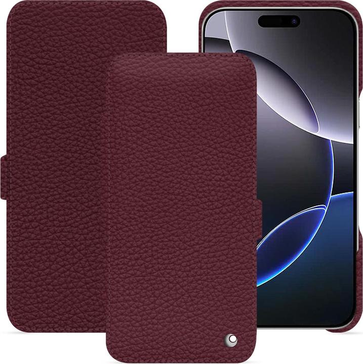 Actual product image Noreve Horizontal leather flap shell (Apple iPhone 16 Pro Max)