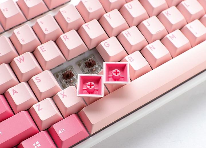 Immagine prodotto Ducky Tastiera da gioco One 3 Gossamer TKL Pink - MX-Brown (USA) (US, Cablato)