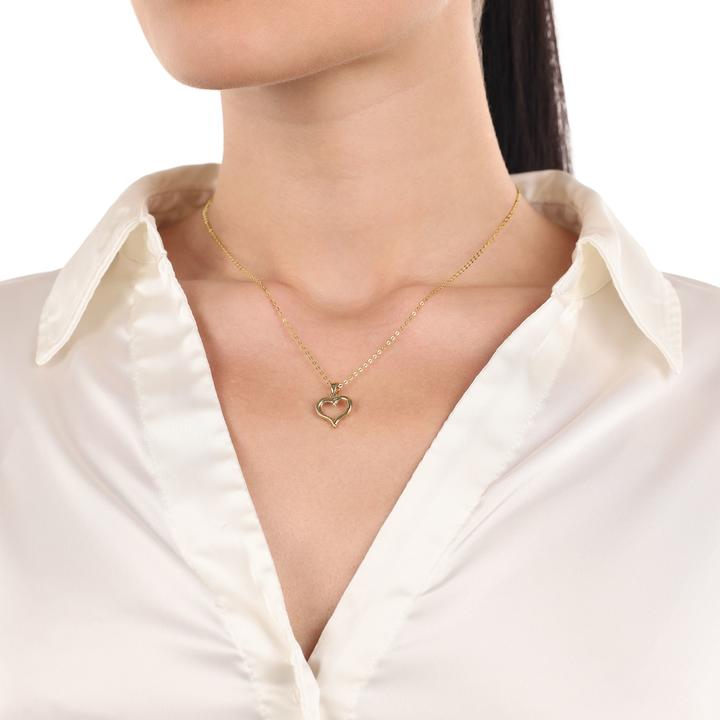 Produktbild zz_ArchivedByPCD_Amor Schmuck_zu_Amor Amor Halsschmuck für Damen, Gold 375 | Herz (9 ct, Gold 375)