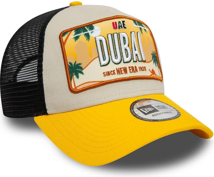 Produktbild New Era Trucker Cap - License Plate Uae Dubai (One Size)