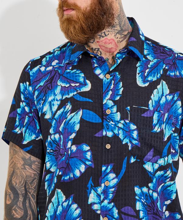 Produktbild Joe Browns Lightweight Textured Floral Short Sleeve Shirt (S)