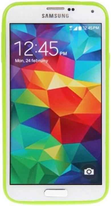 Produktbild König Design Schutzhülle TPU Case für Handy Samsung Galaxy S5 / S5 Neo Grün (Samsung Galaxy S5, Samsung Galaxy S5 Neo)