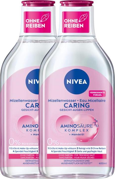 Image du produit NIVEA Pflegendes Mizellenwasser DUO (Eau micellaire, 800 ml)