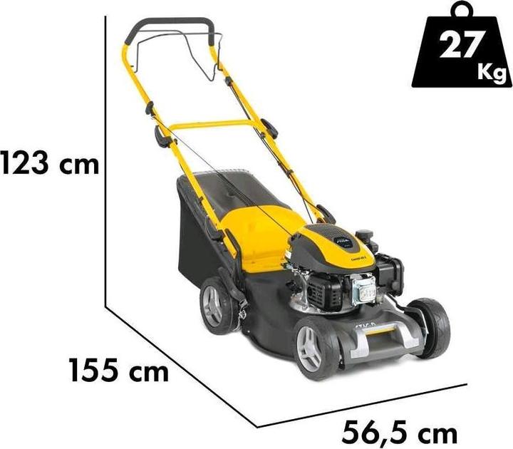 Actual product image Stiga Combi 48 S petrol lawn mower 3 in 1ST 140 engine (Petrol)