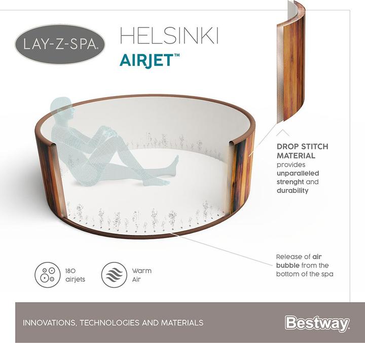 Produktbild Bestway Helsinki AirJet (7 Pers.)