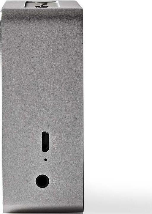Actual product image Nedis SPBT-1002 Bluetooth Speaker Gun Metal Grey (20 h, Rechargeable battery operated)