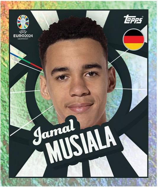 Produktbild Topps Euro 2024 Sticker Collection - Display Box (Deutsch, Booster Display)