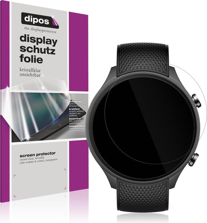 Actual product image Dipos Screen Protector Crystalclear for OnePlus Watch 2