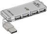 Actual product image Goobay USB2.0 Hi-Speed HUB/Verteiler (USB-A, 4 Ports)