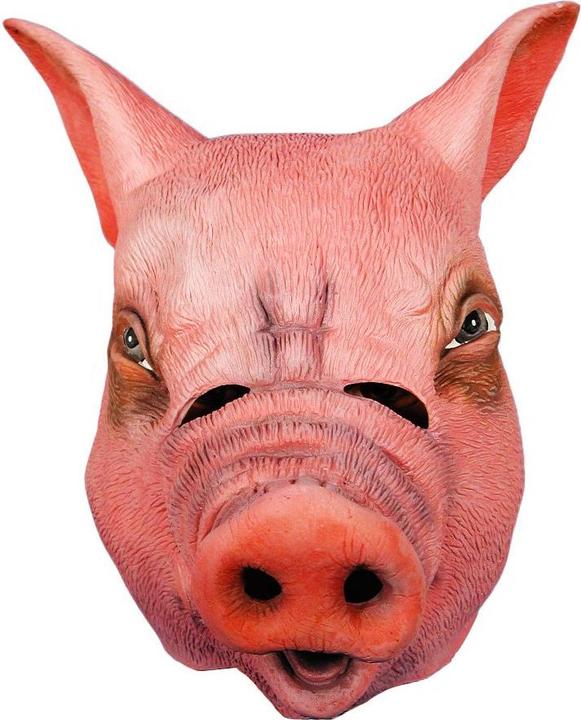 Metamorph Ferkel - Halloween Karneval Fasching Kostüm Maske