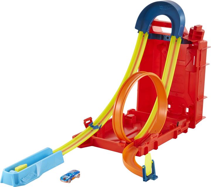 Actual product image Hot Wheels Track Builder Unlimited Canister Stunt Box