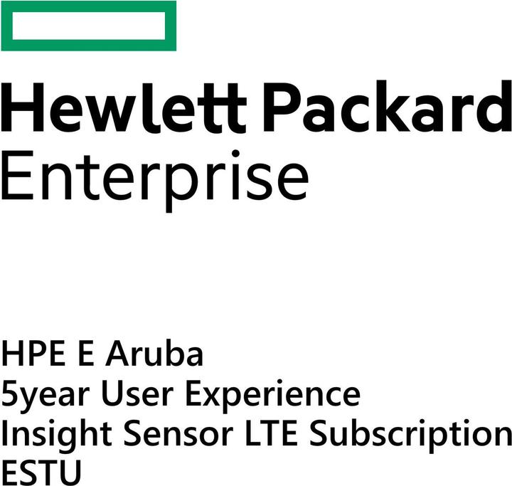 Produktbild HPE E Aruba 5yr Usr Experience Insight Sensor LTE Subscription E-STU (1 Geräte, 60 Monate)