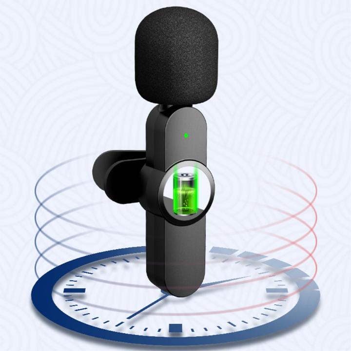 Image du produit Apfelkiste Microphone Lavalier 360° avec USB C - Kit sans fil pour appareil mobile/tablette (3 pièces)