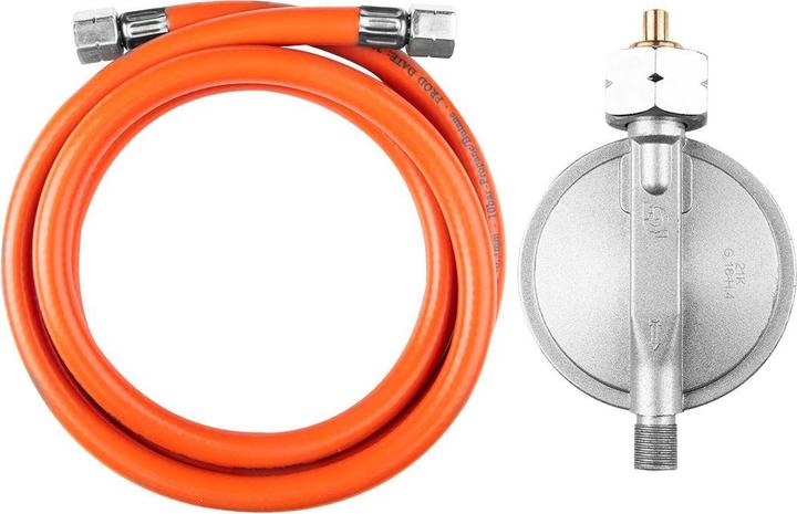 Image du produit Neo Régulateur de pression (régulateur de pression de gaz et tuyau de 1,5 m, pour le marché polonais