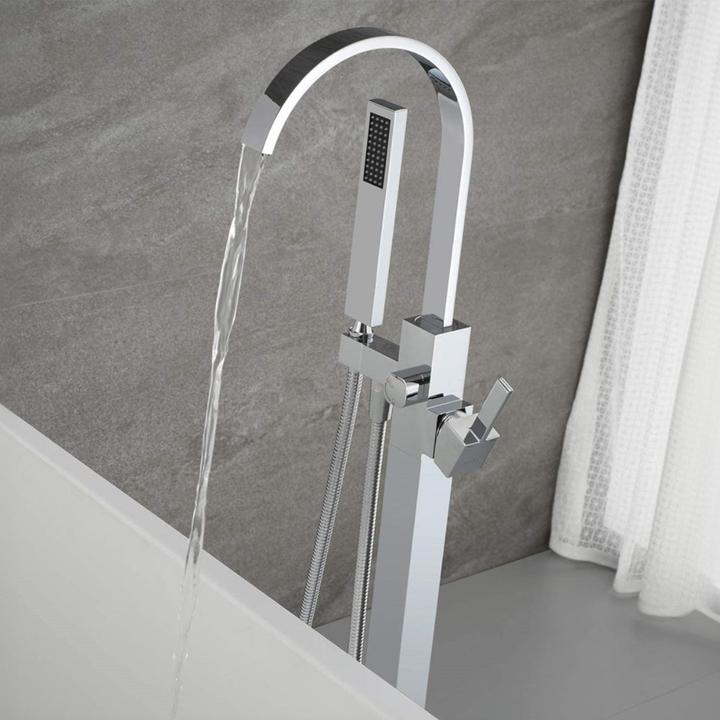 Produktbild Home Deluxe Design Standarmatur SHIELD 112x15x20cm - Edelstahl