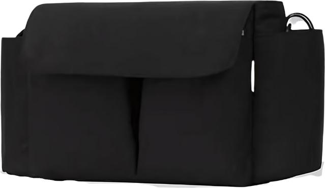 Milkii Organiseur de poussette, noir