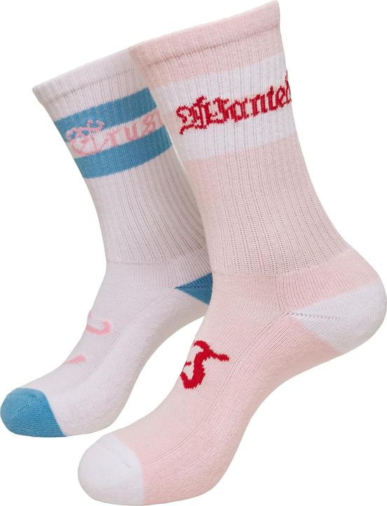 Image du produit Mister Tee Chaussettes Trust Wanted 2-Pack - 16459 (lot de 2, 35 - 38)