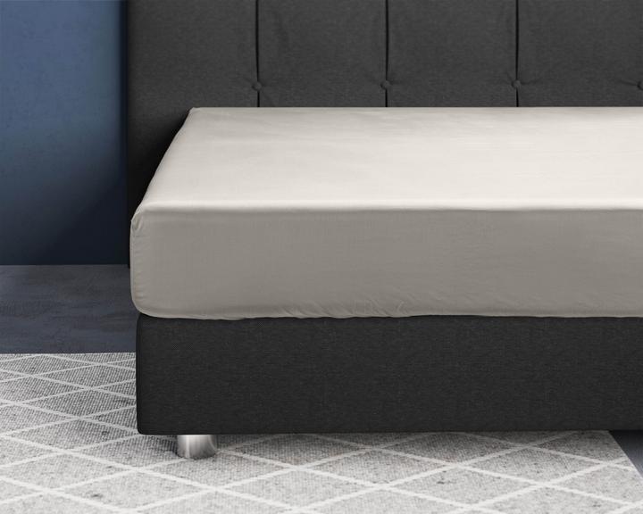 Produktbild Palo Satin Spannbettlaken (200 x 220 cm)