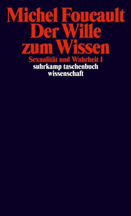 Produktbild Sexualität und Wahrheit 1. Der Wille zum Wissen (Deutsch, Michel Foucault, 1987)