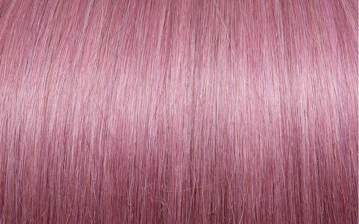 Actual product image Seiseta Invisible Clip-in Smooth Crazy Colors Purple 50/55 cm (Purple, 55 cm)