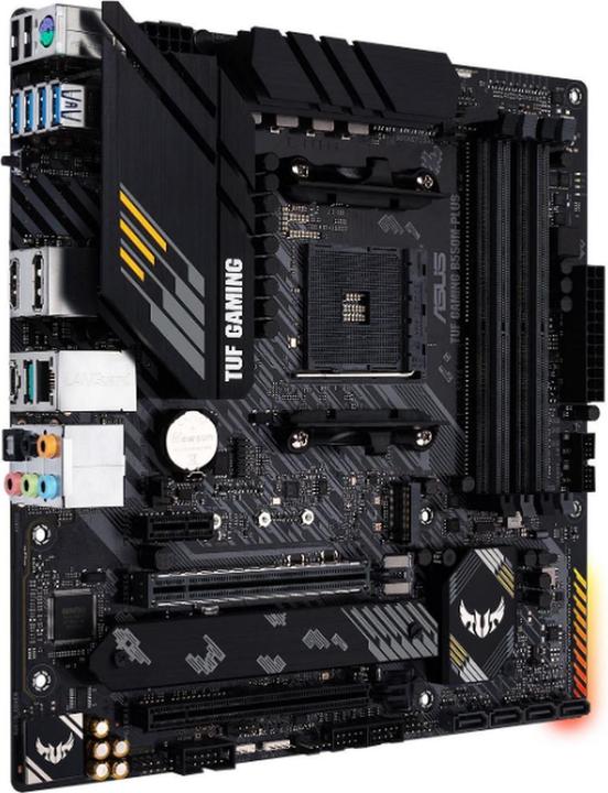 Actual product image ASUS TUF GAMING B550M-PLUS (AM4, AMD B550, mATX)