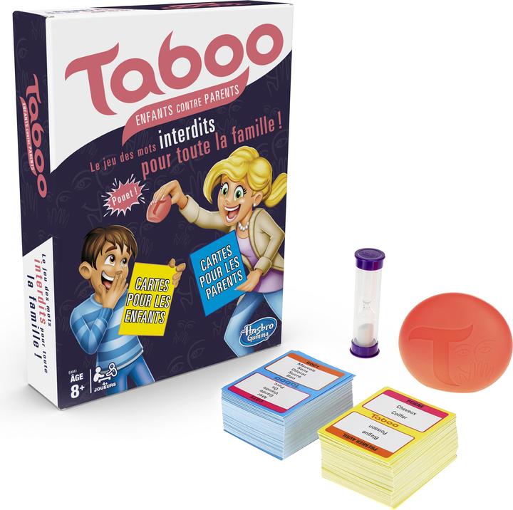 Image du produit Hasbro Gaming Taboo Family Edition, version française (Français)