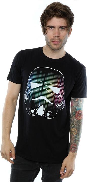 Actual product image Star Wars Mens Stormtrooper Vertical Lights T-Shirt (M)