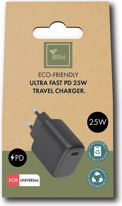 Actual product image BIOnd PD 25W Charger with USB-C Port (25 W)