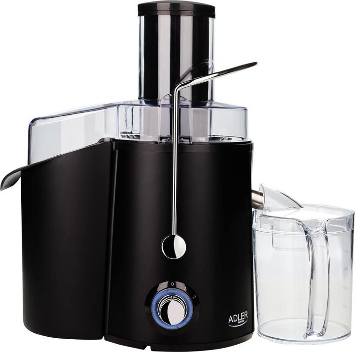 Actual product image Adler Juicer AD 4127 Matt Black, 1000 W, Number of Speeds 2