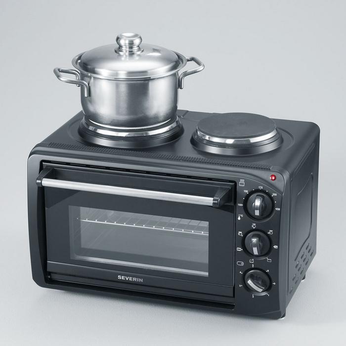 Produktbild Severin KH 2044 Oven met dubbele kookplaat