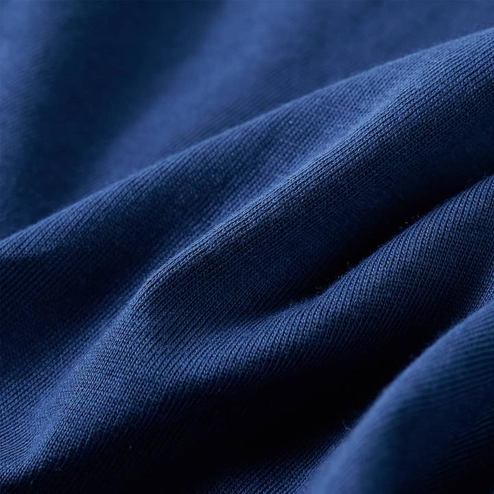 Actual product image VidaXL Children's long-sleeved shirt denim blue 116,Material: 100 (116)