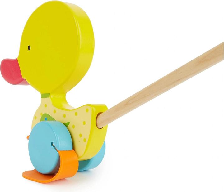 Image du produit Bieco Jouet à pousser Canard à dandiner, jaune