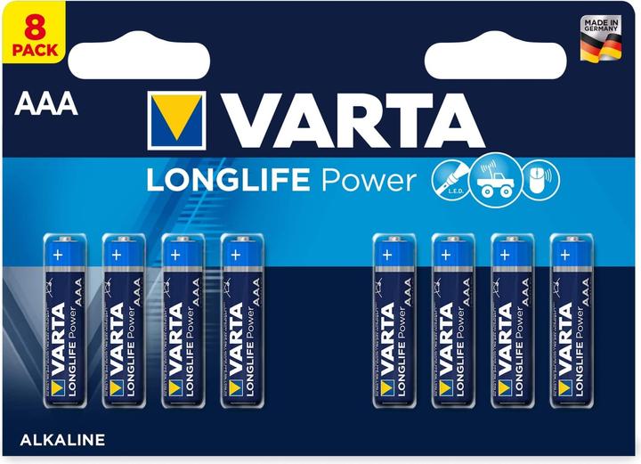 Varta long-life power (8 pcs., AAA, 1270 mAh)