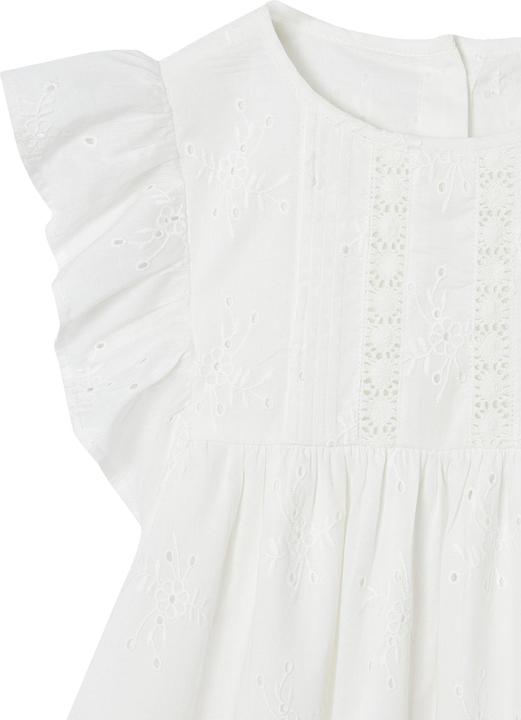Image du produit Vertbaudet Festliches Mädchen Kleid mit Lochstickerei (92)