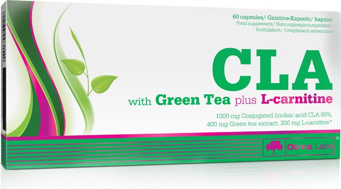 Produktbild Olimp Sport Nutrition CLA & Green Tea Plus L-Carnitine Sport Edition (60 Caps) (60 Stück, Kapseln)