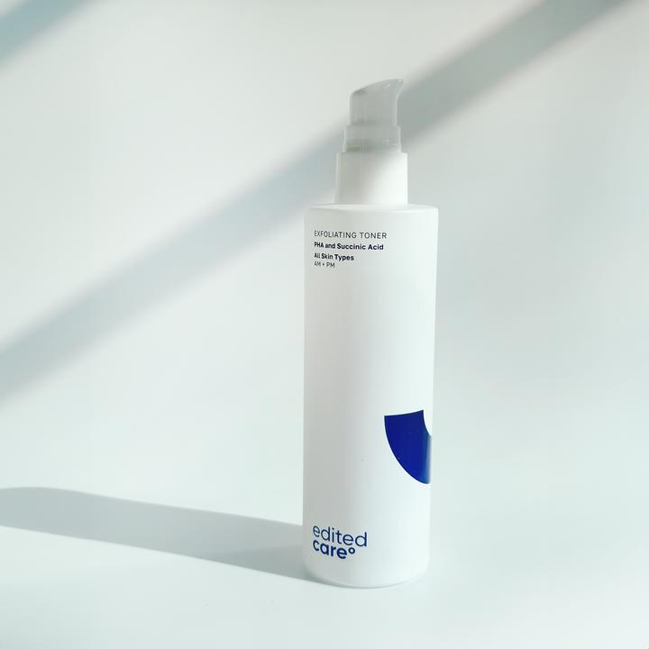 Actual product image Edited Care Exfoliating Toner (Tonic water)