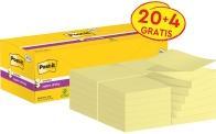 Immagine prodotto 3M Appunti adesivi Post-it Super Sticky Z-Notes, 76x76mm, 90 fogli, giallo, confezione da 24 pezzi. (76 x 76 mm)