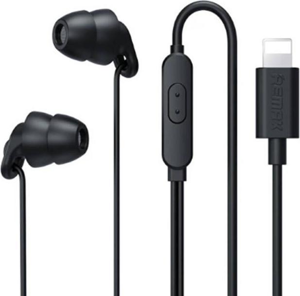 Immagine prodotto Remax Auricolari RM-518i, Lightning, 1,2 m (nero) (Cablato)