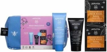 Actual product image Apivita Aqua Beelicious Light Moisturizing Gel & Cleansing Gel & Mask Honey (Gel, 1000 ml)