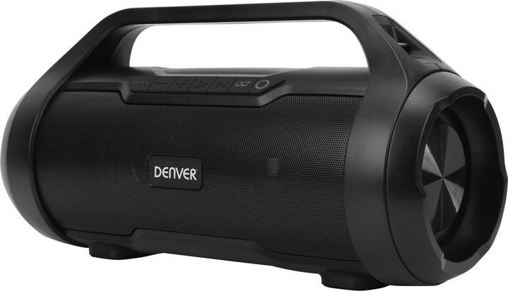 Image du produit Denver BTG-615 Enceinte portable Enceinte mono portable noire 19 W (5 h, Fonctionnement sur batterie)