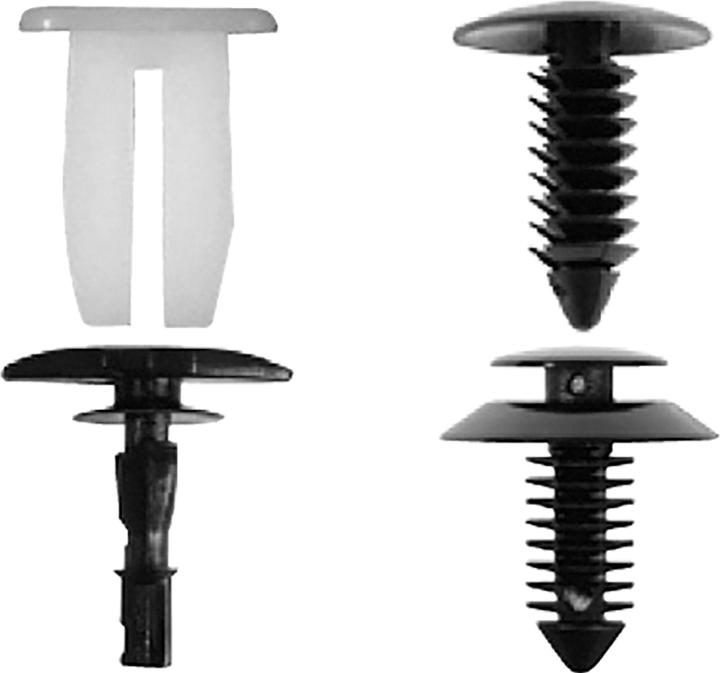 Actual product image BGS Kfz-Befestigungsclip-Sortiment für Ford, Mazda, GM, Chrylser, Nissan 415-tlg.