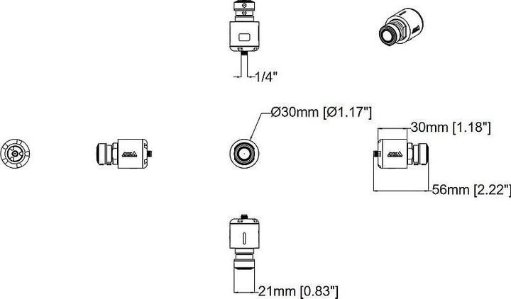 Actual product image Axis F2115-R VARIFOCAL BULK 8 P (1920 x 1080 Pixels)