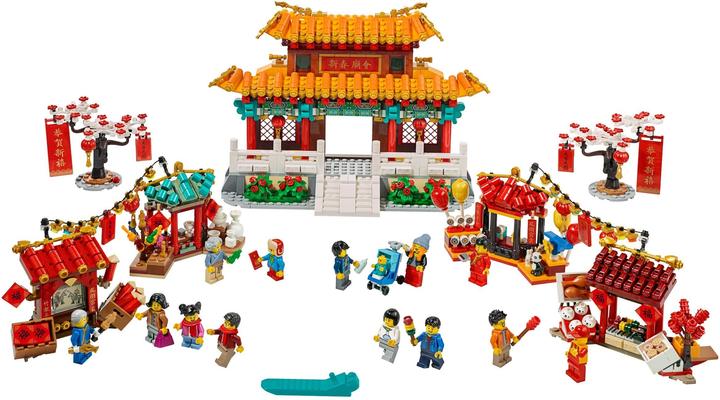 Actual product image LEGO Tempelmarkt zum Chinesischen Neujahrsfest (80105)
