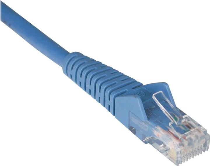 Immagine prodotto Eaton Cavo Ethernet UTP Cat6 Gigabit Snagless Modellato RJ45 M/M Blu 0,31 m (U/UTP, CAT6, 0.30 m)