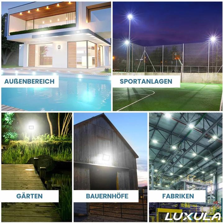 Produktbild Luxula LED-Fluter (5000 lm, IP65)