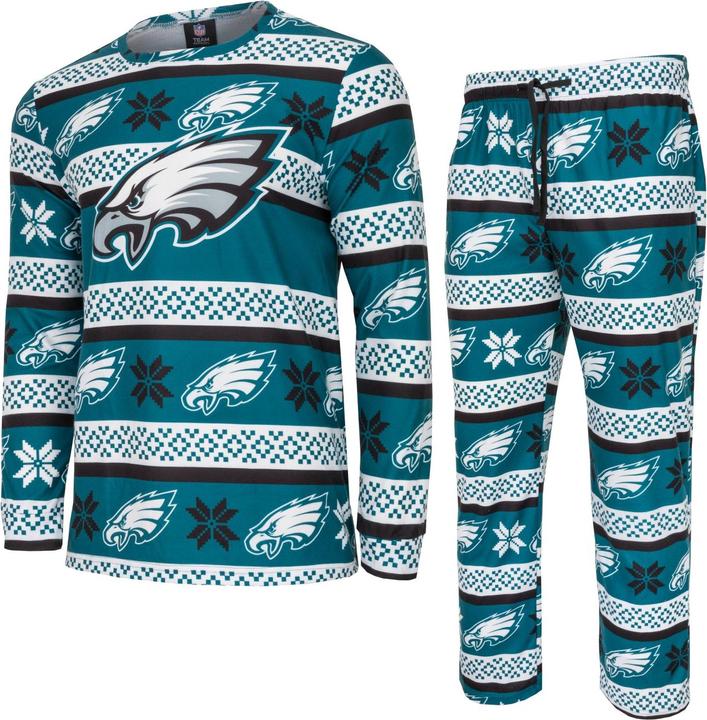 Foco NFL Winter XMAS Pyjama Schlafanzug Philadelphia Eagles - L (L)