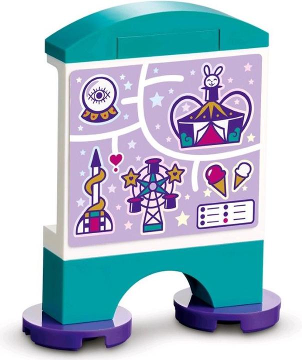 Immagine prodotto LEGO La Ruota panoramica e lo scivolo magici (41689, LEGO Friends)