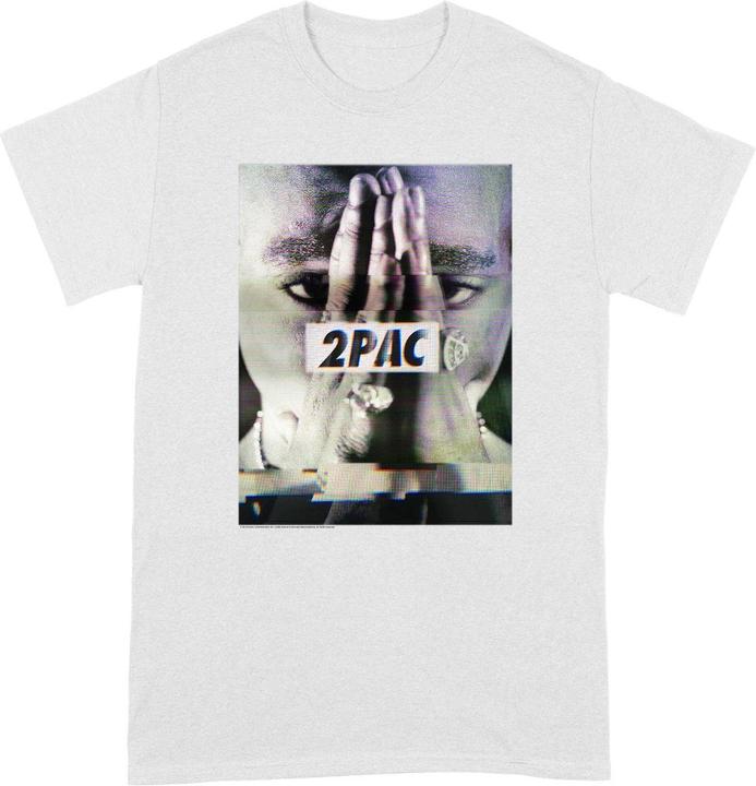 Image du produit Tupac Shakur T-shirt unisexe adulte Transmit Cotton (S)
